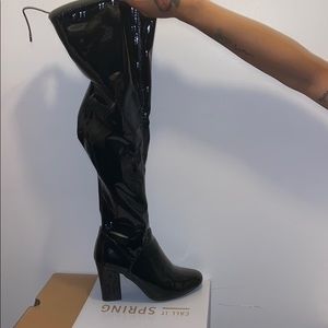 Sexy Knee high Leather boots!